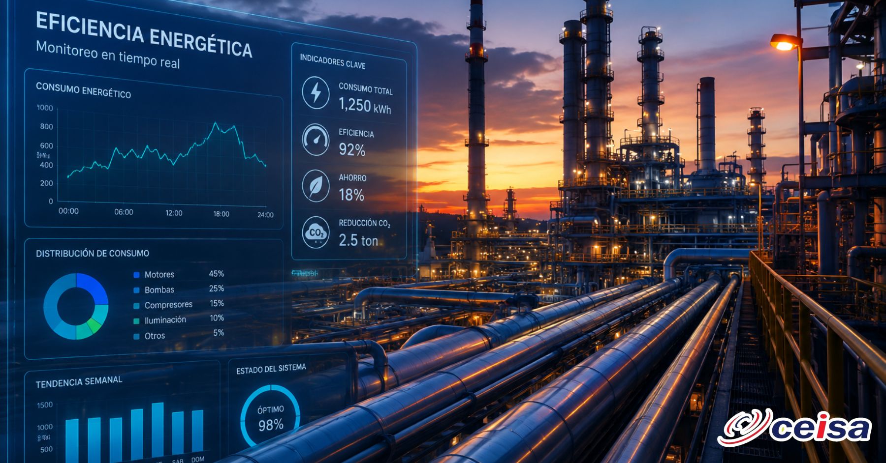 Cómo reducir el consumo energético mediante una mejor instrumentación