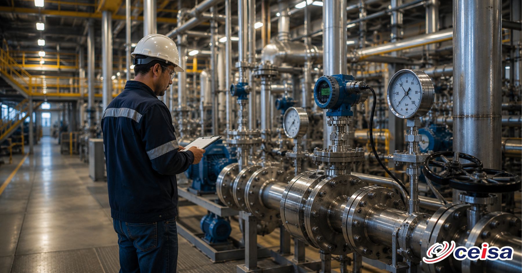 El primer minuto de una planta industrial