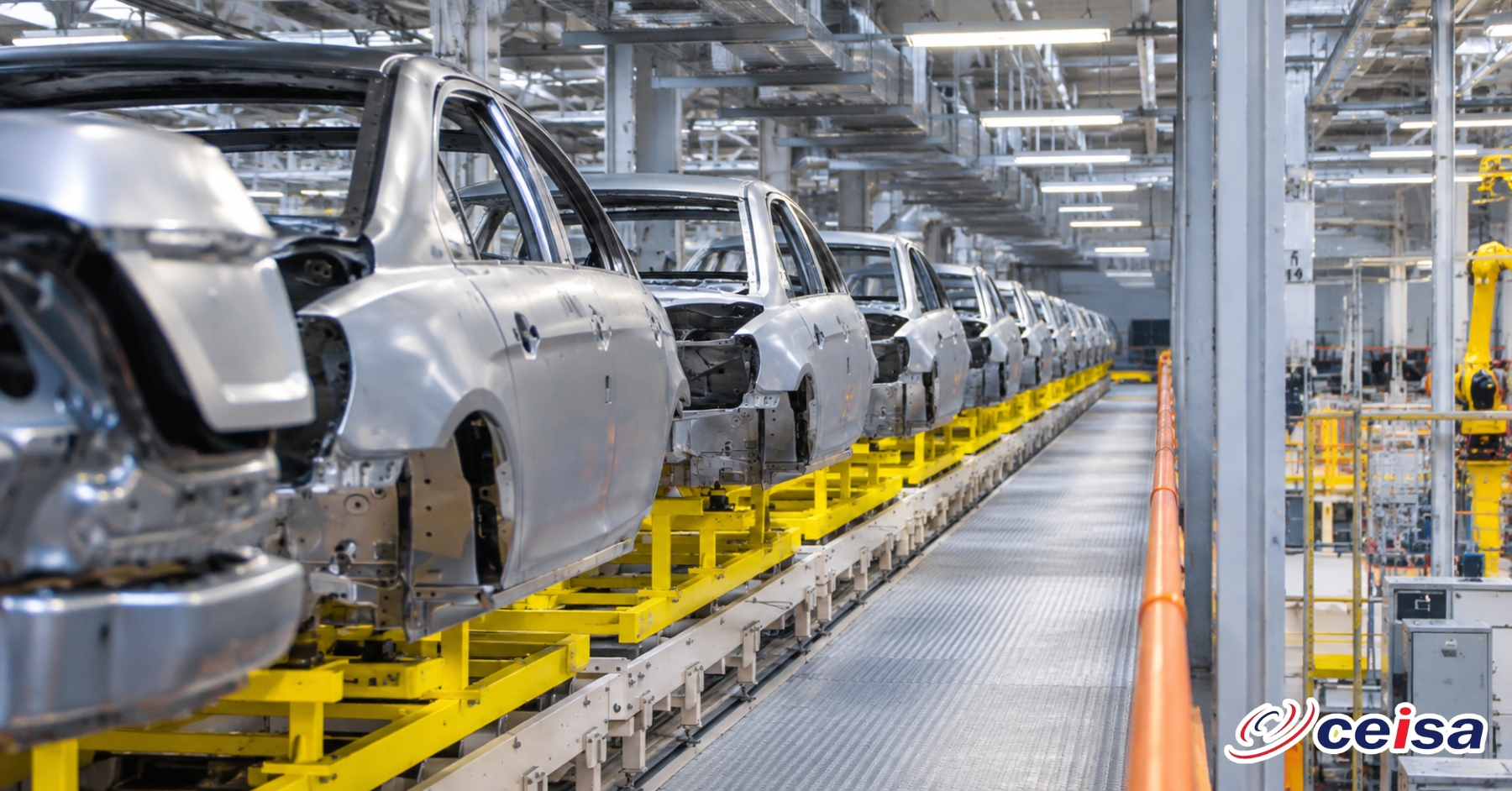 ¿Qué equipos industriales hay detrás de la fabricación de un automóvil?