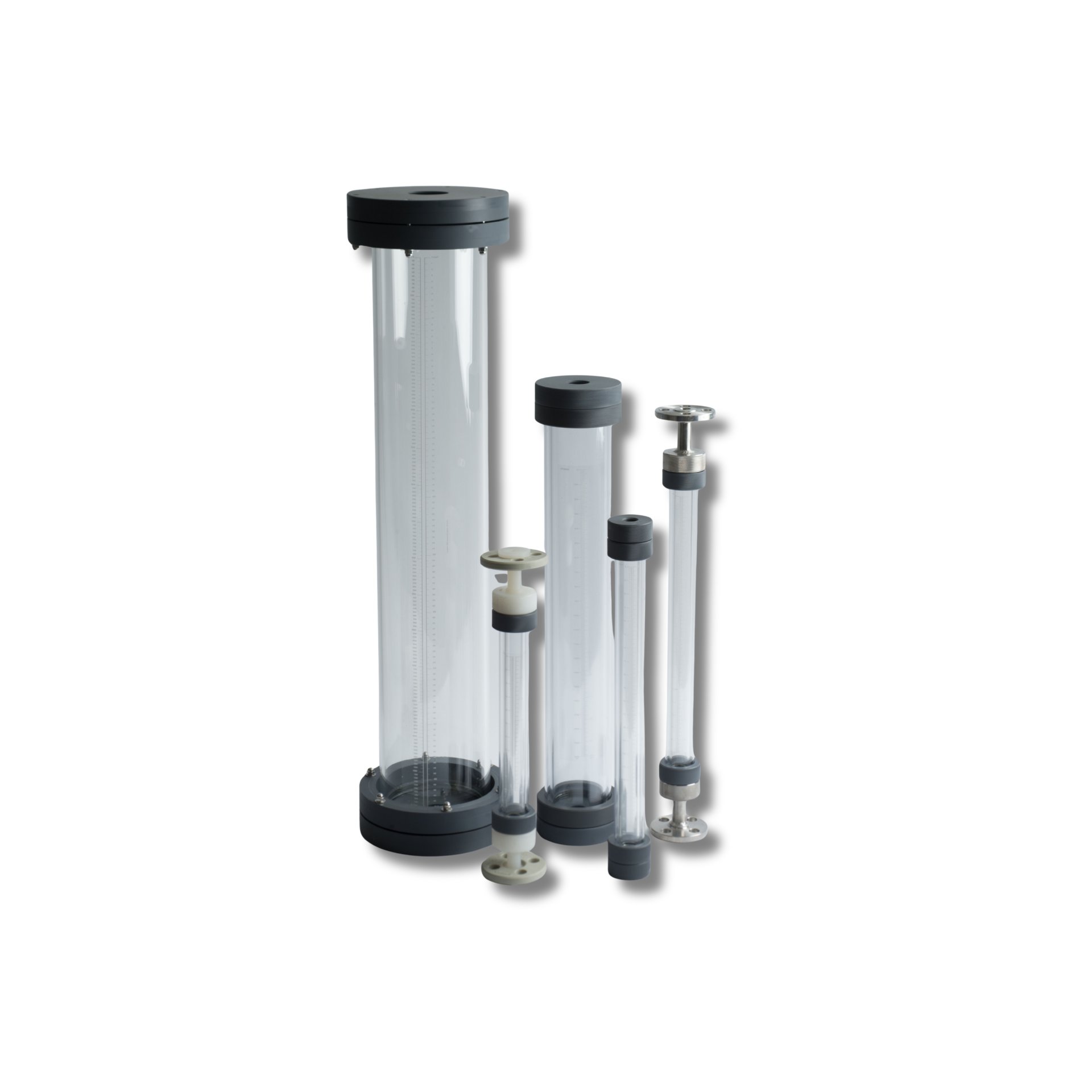 FAMILIA DE COLUMNAS DE CALIBRACIÓN DE VIDRIO CCG